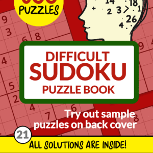 600 Difficult Sudoku Puzzles for Adults