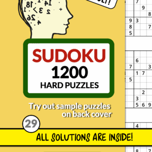 Sudoku 1200 Hard Puzzles