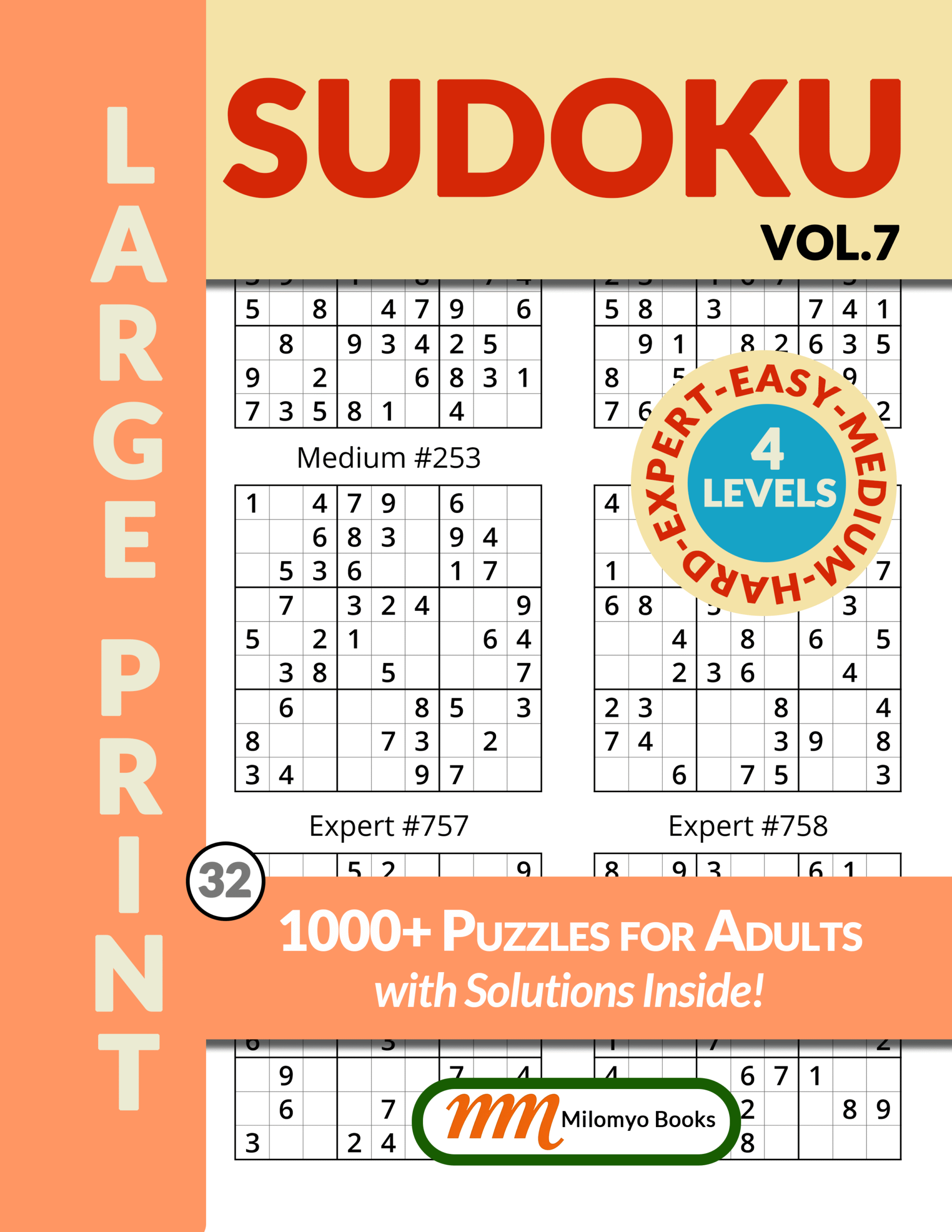 Sudoku 1000 Puzzles for Adults Vol.7 - Image 2