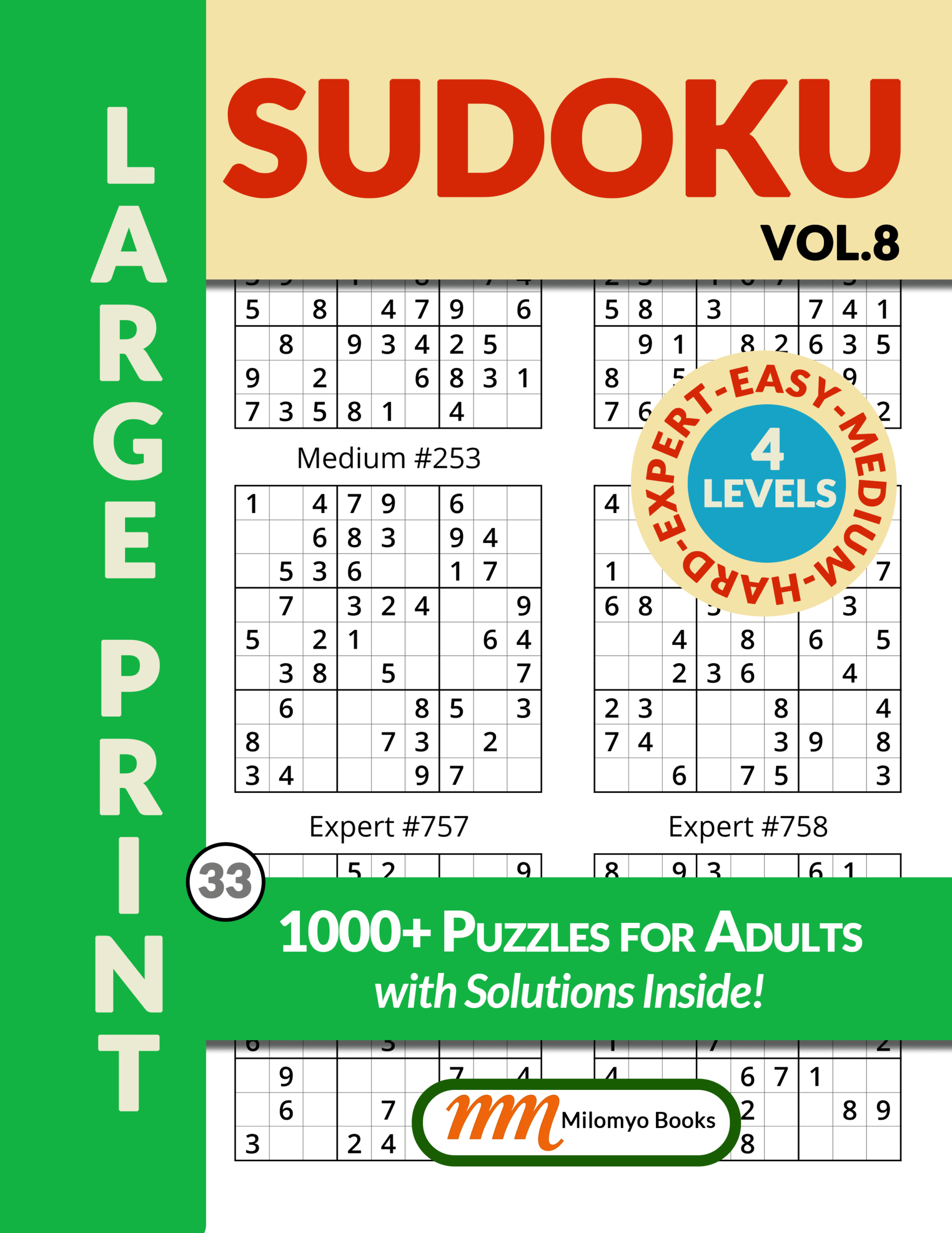 Sudoku 1000 Puzzles for Adults Vol.8 - Image 2