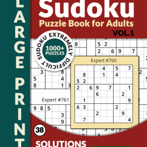 Extremely Difficult Sudoku 1000 Puzzles Vol.1