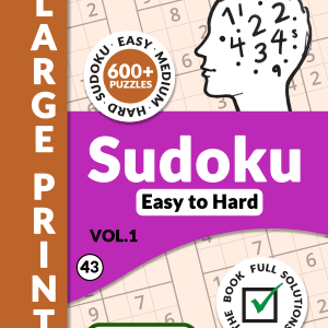 600 Sudoku Easy to Hard Puzzles for Adults