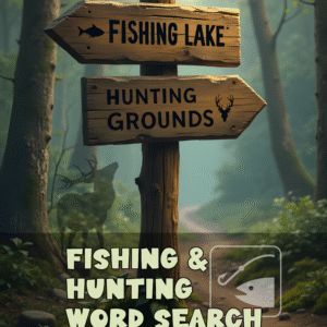 Fishing & Hunting Word Search