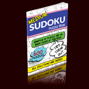 Medium Sudoku Puzzle Book for Adults