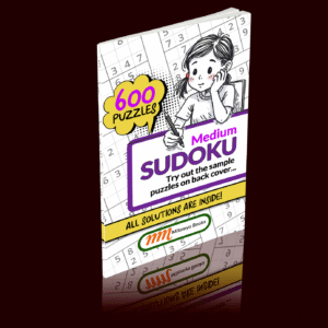 Medium Sudoku Puzzle Book for Adults