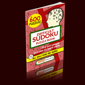 600 Difficult Sudoku Puzzles for Adults