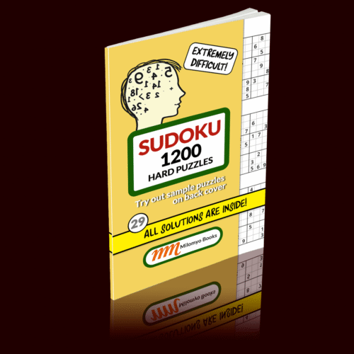 Sudoku 1200 Hard Puzzles