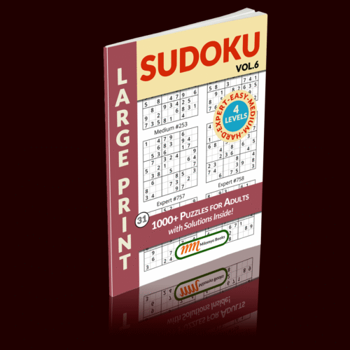 Sudoku 1000 Puzzles for Adults Vol.6