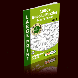 Sudoku 1000 Puzzles for Adults Vol.9